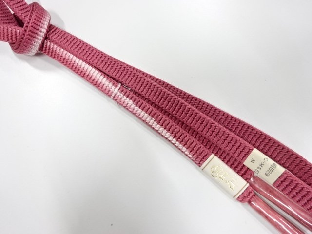 未使用品　正絹　手組帯締め